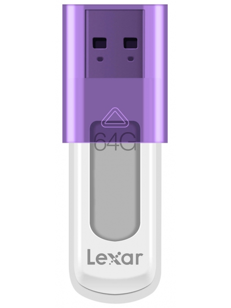 флешка USB Lexar JumpDrive S50 64GB white purple