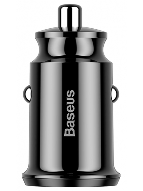 автомобильное зарядное устройство Baseus Grain black