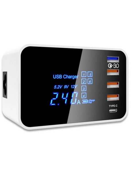 настольное зарядное устройство Wisdom YC-CDA33WQ white