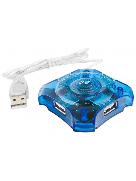 USB концентратор Gembird UHB-C224 синий