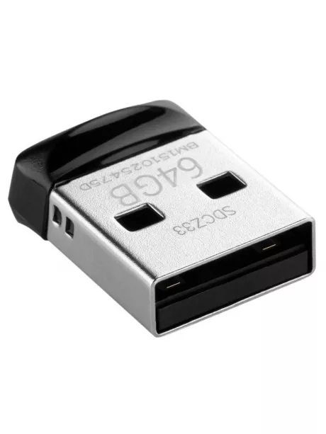 флешка USB SanDisk CZ33 Cruzer Fit 64Gb 