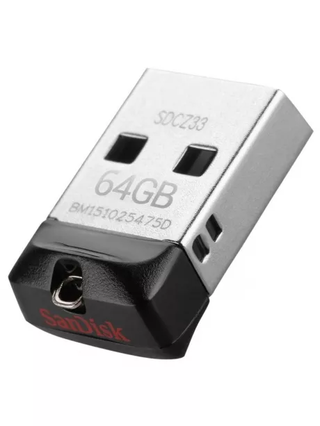 флешка USB SanDisk CZ33 Cruzer Fit 64Gb 