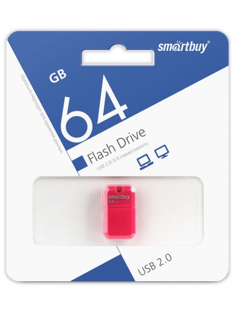 флешка USB SmartBuy ART 64GB pink