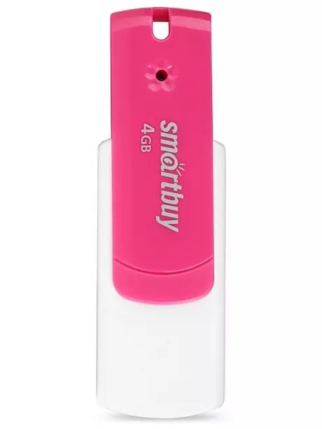 флешка USB SmartBuy Diamond 4GB pink