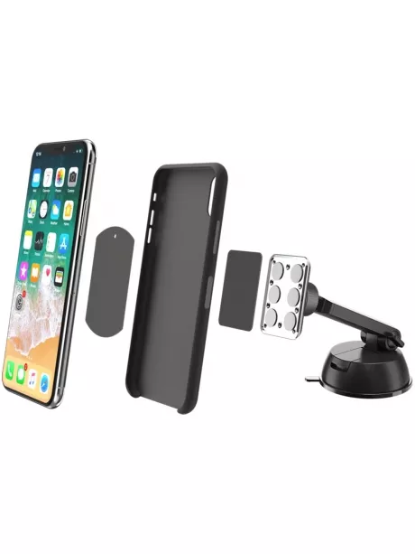 автомобильный магнитный держатель для телефона Axper Magic Dash black