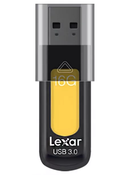 флешка USB 3.0 Lexar JumpDrive S57 16GB black yellow