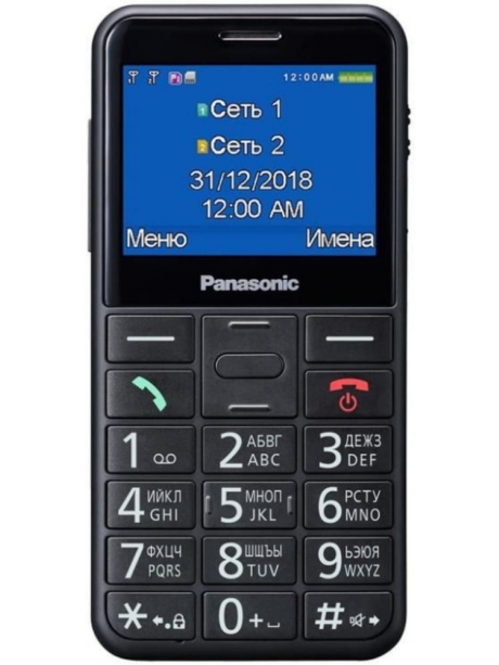 телефон для пожилых Panasonic TU150 black