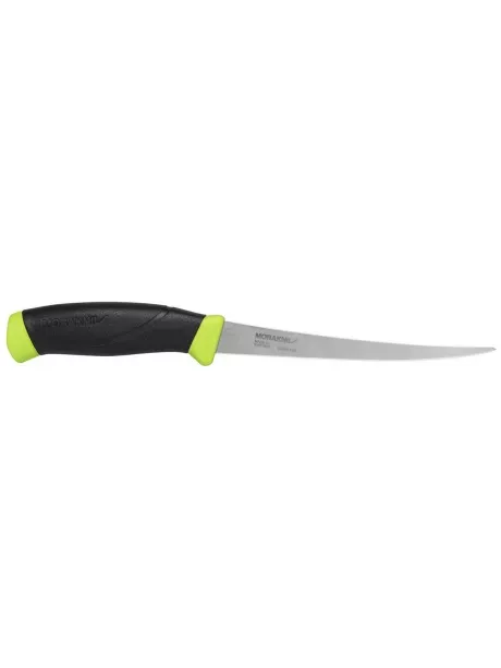 филейный нож для рыбы Morakniv Fishing Comfort Fillet 155 black yellow