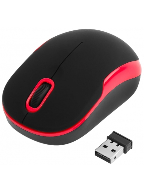 беспроводная мышь Gembird MUSW-200 black/red