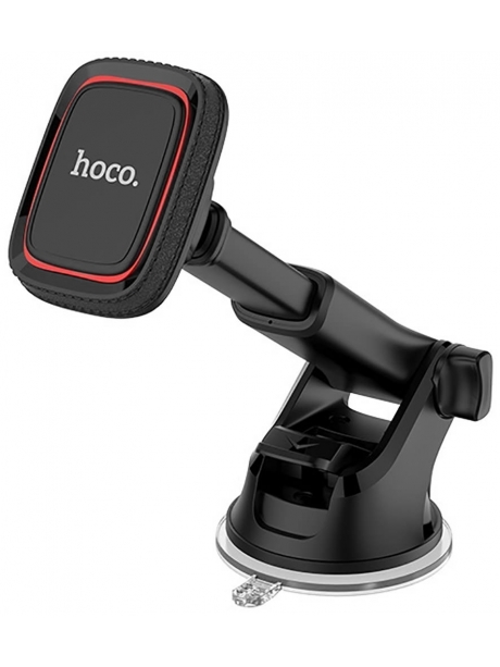 магнитный держатель на присоске Hoco CA42 Cool Journey in-car dashboard holder with stretch rod black