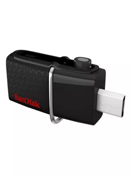 OTG флешка USB 3.0 SanDisk Dual Drive 256GB OTG USB 3.0/microUSB black