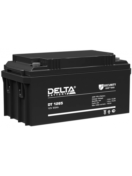 аккумулятор Delta DT 1265 