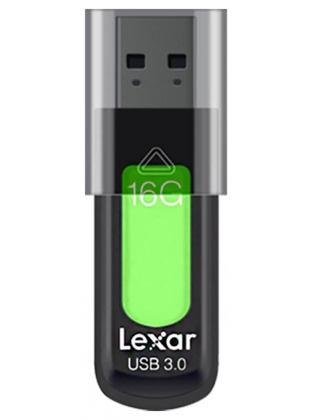 флешка USB 3.0 Lexar JumpDrive S57 16GB black green