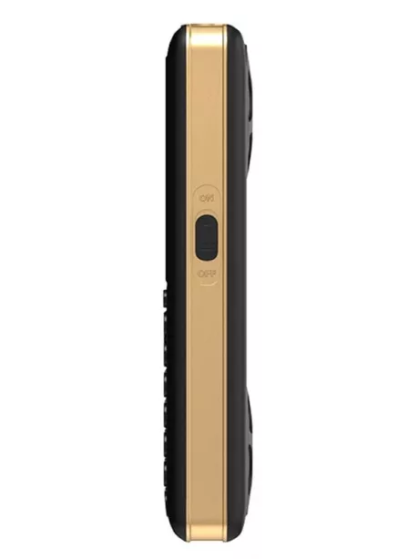 мобильный телефон с функцией караоке Maxvi P20 black-gold