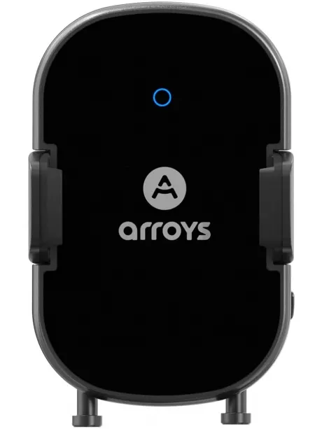 держатель с беспроводной зарядкой на торпедо Arroys Dash-W1 Auto black