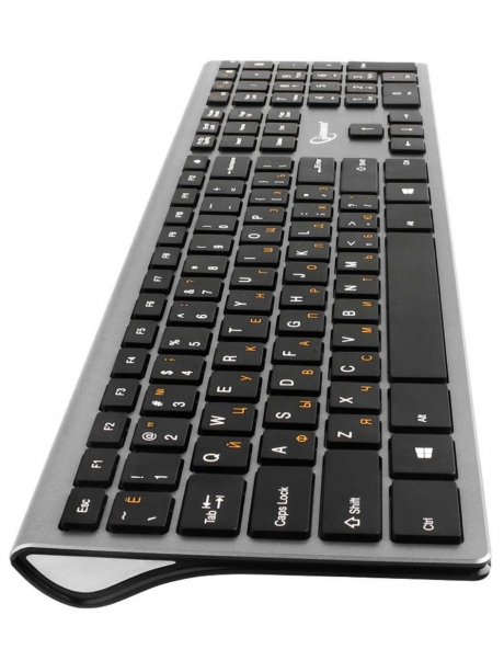 клавиатура Gembird KBW-1 grey