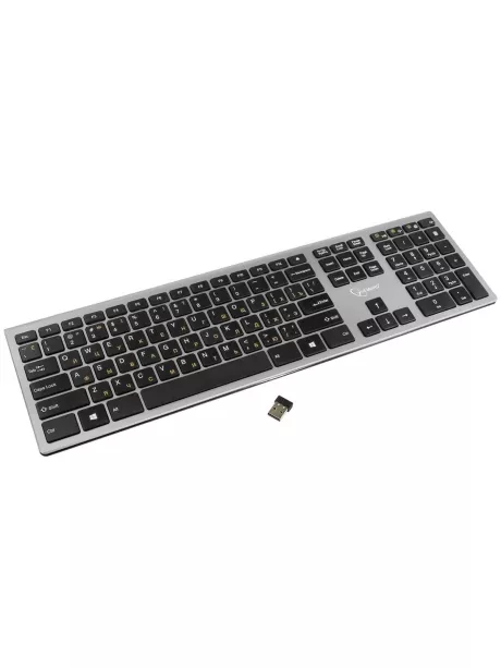клавиатура Gembird KBW-1 grey