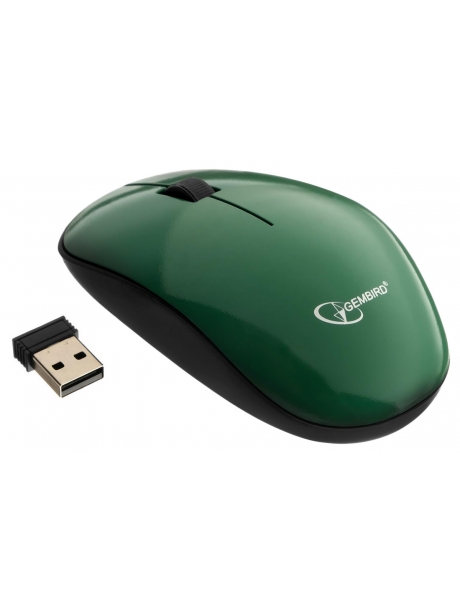 беспроводная мышь Gembird MUSW-111 green