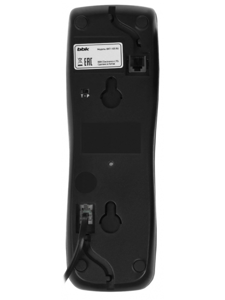 телефонный аппарат BBK BKT-105 черный
