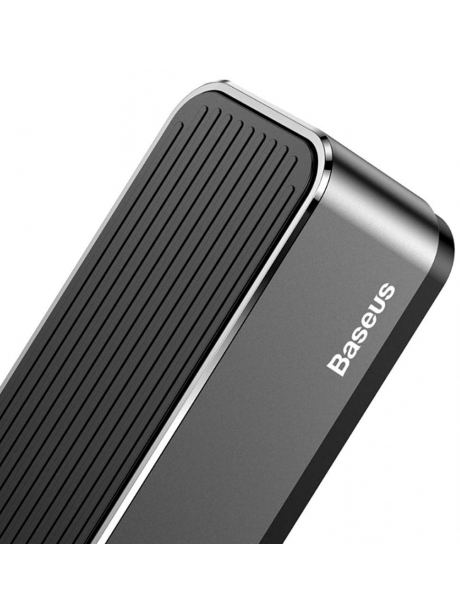 держатель для номера телефона в машину Baseus Moonlight Box Series Temporary Parking Number Plate dark gray