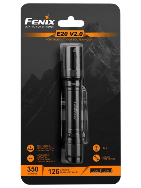 светодиодный фонарь Fenix E20 V2.0 