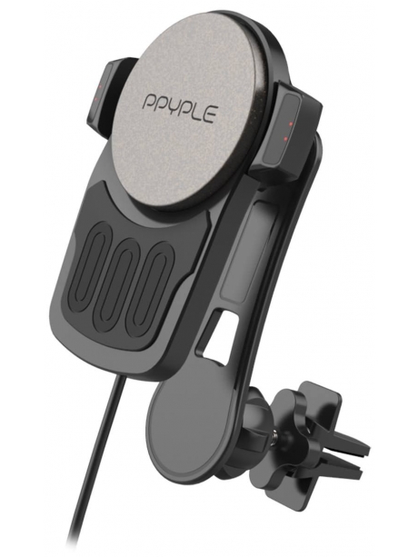 магнитный держатель с беспроводной зарядкой Ppyple Airview XWM100 black