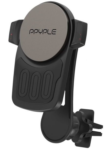 магнитный держатель с беспроводной зарядкой Ppyple Airview XWM100 black