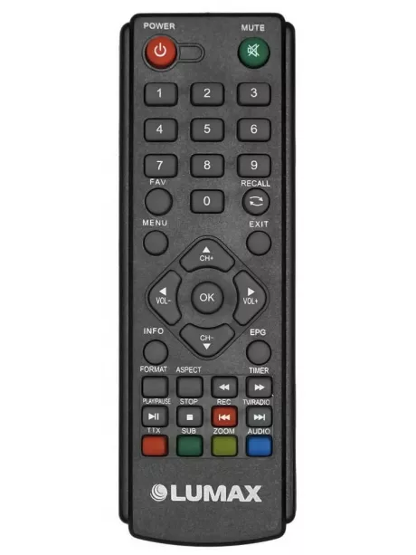 ТВ-тюнер DVB-T2 с поддержкой Wi-Fi Lumax DV1110HD black