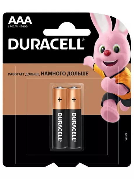батарейка Duracell LR03/AAA Basic 2*6-12BL 