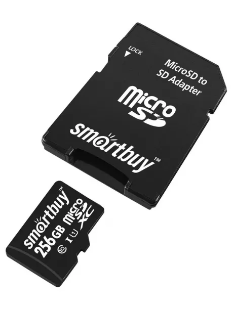 карта памяти SmartBuy 256GB microSDXC  Class 10 UHS-1 