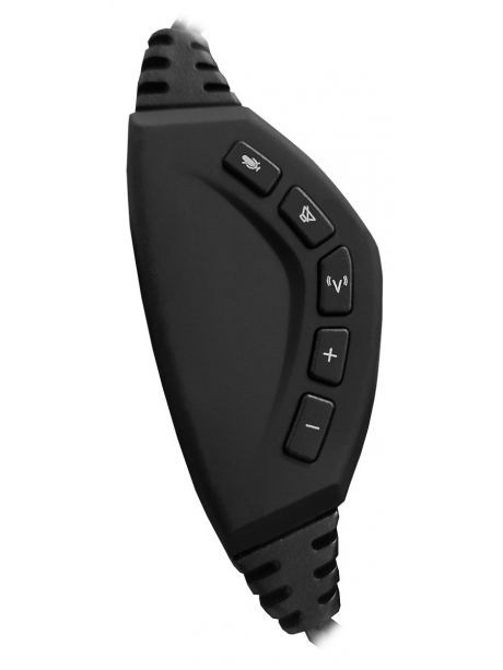 игровая гарнитура 7.1 с подсветкой и вибрацией Accutone Halo 2 USB black