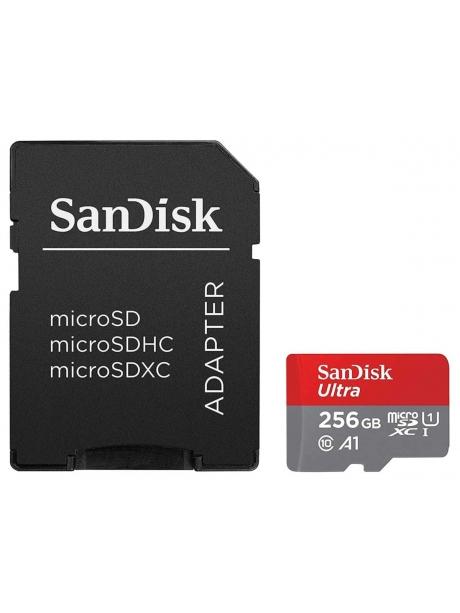 карта памяти SanDisk 256Gb microSDXC Class 10 Ultra 95MB/s Android 