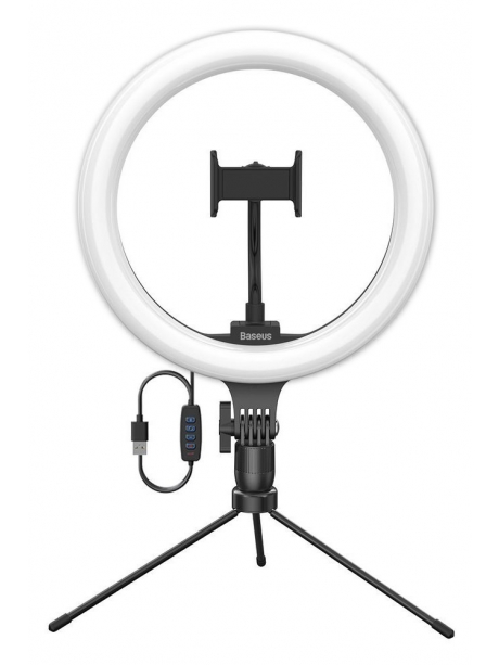 настольная подставка Baseus Live Stream Holder-table Stand (10-inch Light Ring) black