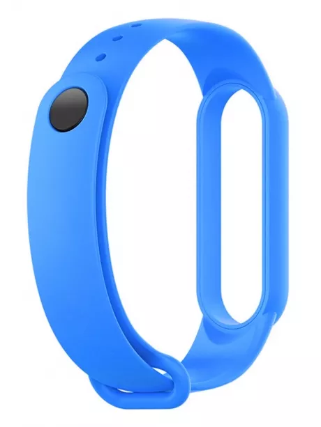 силиконовый ремешок Xiaomi для Mi Band 5 синий