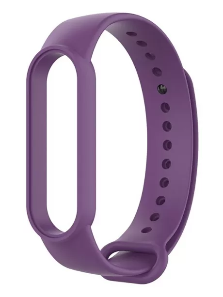 силиконовый ремешок Xiaomi для Mi Band 5 фиолетовый