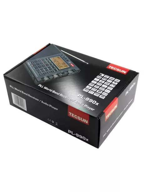всеволновый цифровой радиоприемник с mp3 плеером Tecsun PL-990x (export version) black