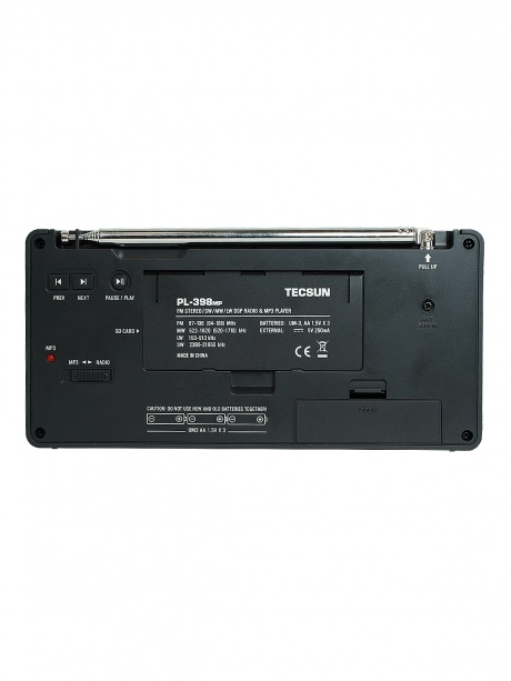 цифровой радиоприемник Tecsun PL-398MP (export version) black