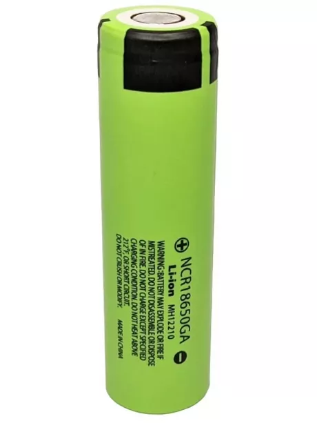 высокотоковый аккумулятор Panasonic NCR18650GA Li-Ion 3500 mAh, без защиты 