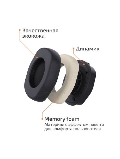 USB гарнитура  Accutone Invinit6  Stereo ProNC USB 