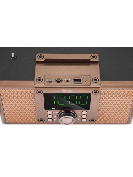 радиоприемник с bluetooth и mp3 плеером MAX МR-360 bronze