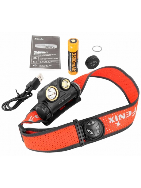 налобный фонарь Fenix HM65R-T black