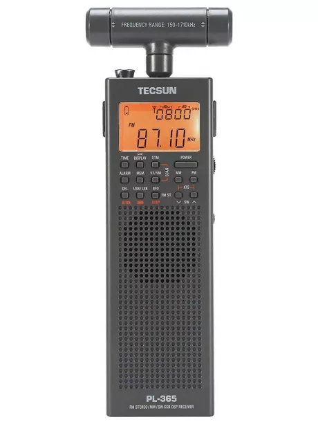 всеволновый цифровой радиоприемник Tecsun PL-365 (export version) grey