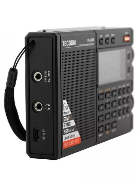 цифровой радиоприемник с хорошим приемом Tecsun PL-330 (export version) black