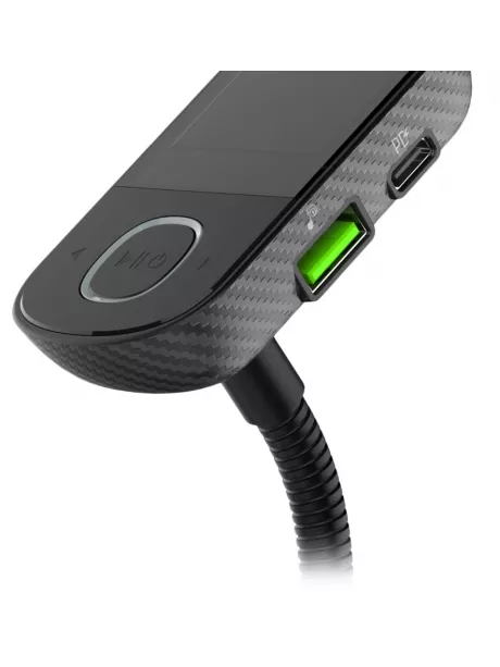 автомобильная зарядка c Bluetooth FM трансмиттером LDNIO C705Q black