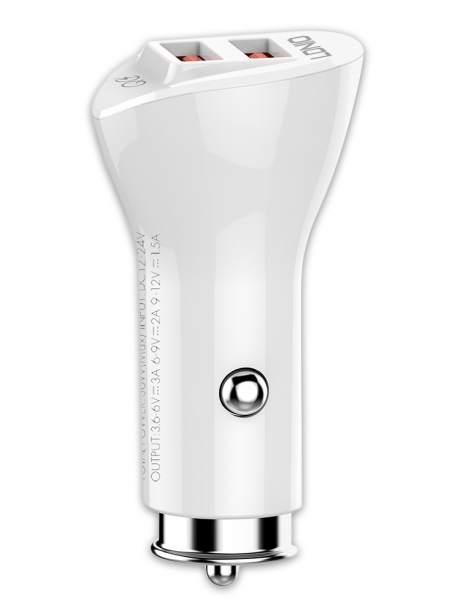 автомобильное зарядное устройство LDNIO C511Q 2USB QC3.0 + micro cable white