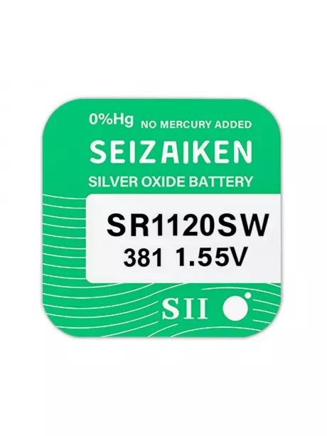 часовая батарейка SEIZAIKEN SR-1120 SW/381 