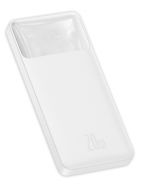внешний аккумулятор Baseus Bipow Digital Display Power bank 10000mAh 20W white