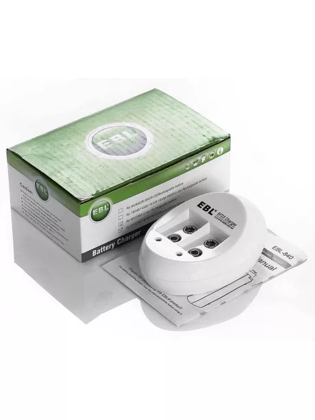 зарядное устройство для кроны 9V EBL LN-6415 белый