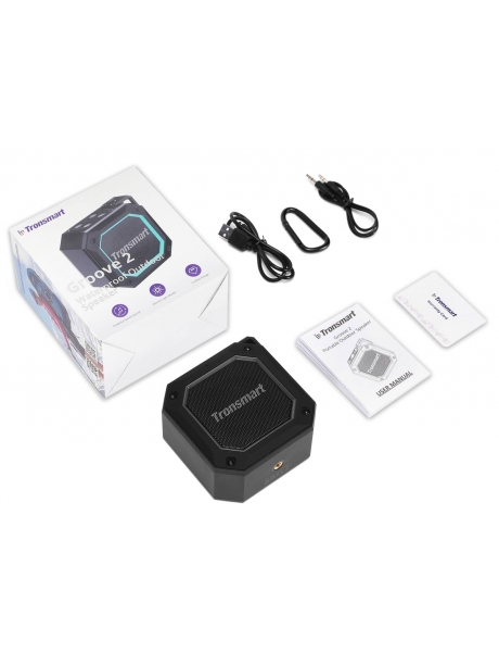 портативная колонка Bluetooth с подсветкой Tronsmart Element Groove 2 10W black