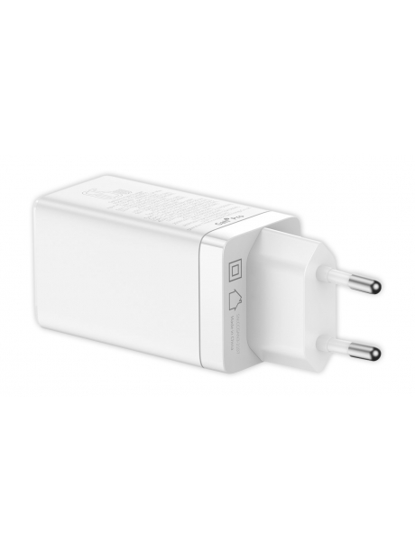 быстрая зарядка для смартфона и ноутбука Baseus GaN3 Pro Fast Charger 2C+U 65W white